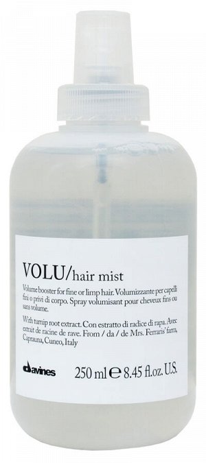 Давинес Несмываемый спрей для придания объема волосам Volu Hair Mist, 250 мл (Davines, Essential Haircare)