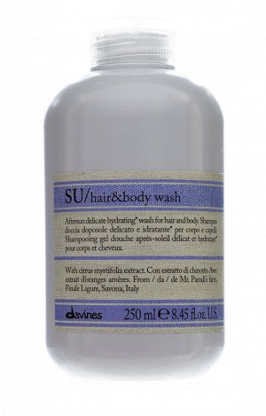 Шампунь для волос и тела после солнца SU Hair & Body, 250 мл