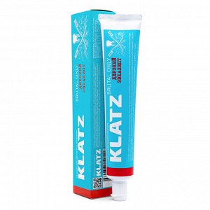 Клатц Зубная паста для мужчин "Дерзкий эвкалипт", 75 мл (Klatz, Brutal only)