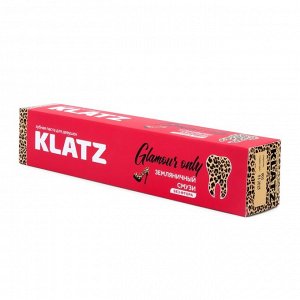 Клатц Зубная паста для девушек "Земляничный смузи" без фтора, 75 мл (Klatz, Glamour Only)