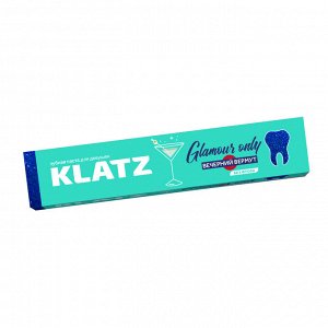 Клатц Зубная паста для девушек "Вечерний вермут" без фтора, 75 мл (Klatz, Glamour Only)