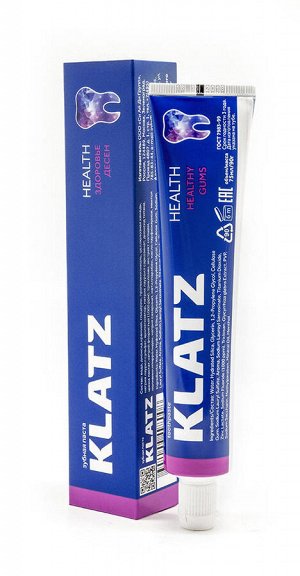 Клатц Зубная паста "Здоровье десен", 75 мл (Klatz, Health)