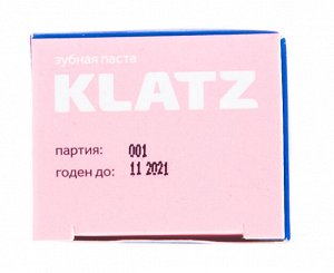 Клатц Зубная паста "Сенситив", 75 мл (Klatz, Health)
