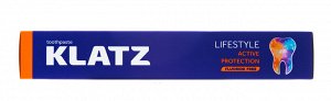 Клатц Зубная паста "Активная защита" без фтора, 75 мл (Klatz, Lifestyle)