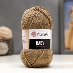Пряжа &quot;Baby&quot; 100% акрил 150м/50гр (218 т. бежев)