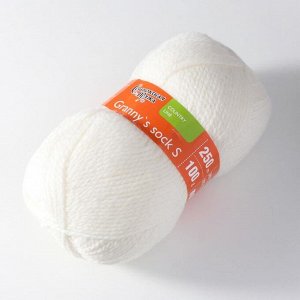 Пряжа Granny`s sock S (Бабушкин носокПШ) 30% шерсть 70% акрил  250м/100гр суровый (25)