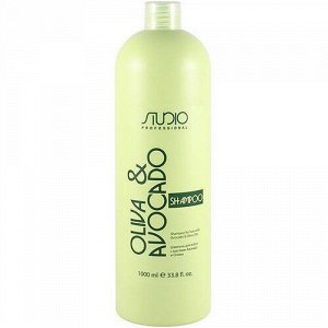 Капус Профессионал Шампунь увлажняющий для волос с маслами авокадо и оливы, 1000 мл (Kapous Professional, Studio Professional)