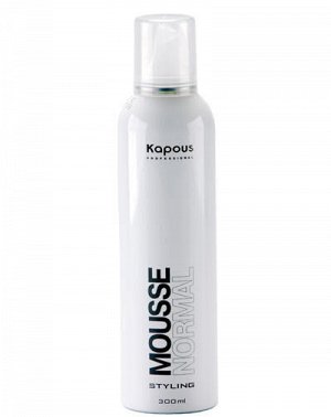 Капус Профессионал Мусс для укладки волос нормальной фиксации Mousse Normal, 400 мл (Kapous Professional, Kapous Professional)