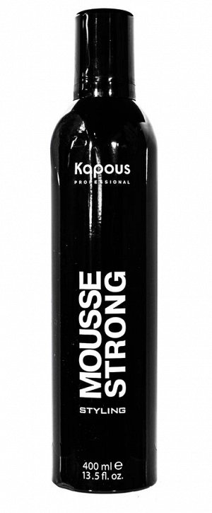 Капус Профессионал Мусс для укладки волос сильной фиксации Mousse Strong, 400 мл (Kapous Professional, Kapous Professional)