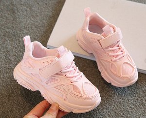 Кроссовки детские, цвет розовый