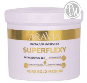Aravia паста для шугаринга superflexy pure gold 750 гр (р)