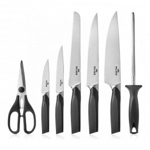 Набор ножей в подставке METHOD, 8 предметов