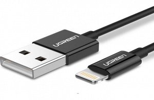 Кабель USB-Lightning в ABS-пластике 1,50 м. для Apple Ugreen