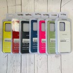 Samsung Galaxy S20  Silicon Case Original (красный) с микрофиброй,софт-тач,фирменная упаковка,все наклейки,серийный номер