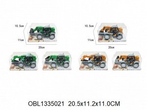 Экскаватор инерц, в ассорт, блист. 20,5*11,2*11 см