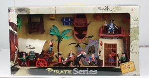 Набор фигурок "Пираты" (фигурки,замок,корабль) ,кор 60*32см