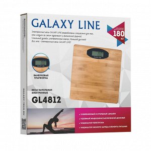 Весы электронные бытовые GALAXY LINE GL4812