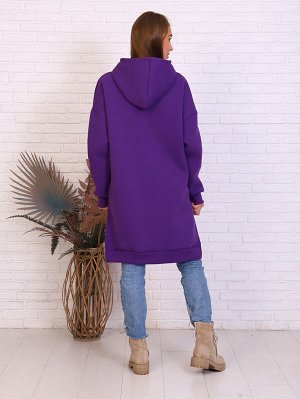 Платье-худи Меган-Фиолетовый