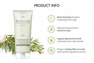 Lador Маска - пилинг для волос с чайным деревом Tea Tree Scalp Clinic Hair Pack, 200 мл