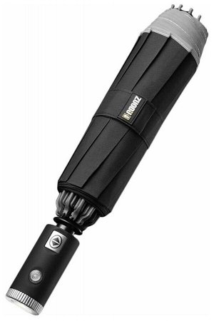 Автоматический реверсивный зонт с фонарем Xiaomi Zuodu Automatic Umbrella LED ZD-BL