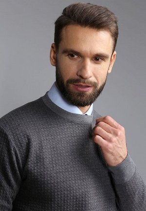 Джемпер мужской GREG G121-RH146-20 (серый)