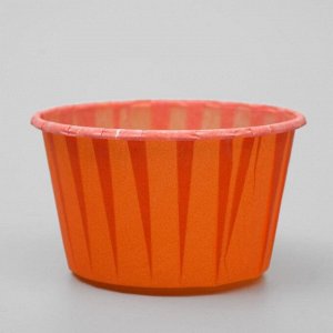 Форма для выпечки "Маффин", оранжевый, 5 х 4 см