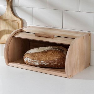 Хлебница, 39,5x18x24 см, бук