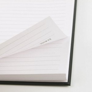Ежедневник А5, 80 листов, недатированный, в твердой обложке «Настоящий мужик»