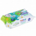 Bambolina Салфетки детские с алое и верой 72шт