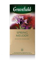 Черный чай в пакетиках Greenfield Spring Melody, 25 шт
