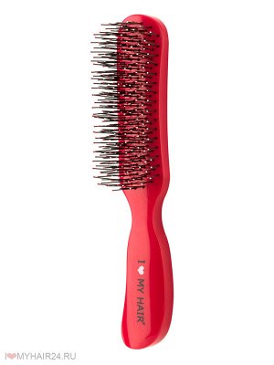 Парикмахерская щетка I LOVE MY HAIR "Therapy Brush" 18280 красная глянцевая M