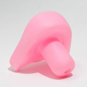 Игрушка пищащая "Улыбка" для собак, 9 см, розовые губы