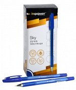 Ручка шариковая масляная 0.5мм &quot;SKY&quot; синяя OPSK05-B inФОРМАТ {Китай}