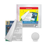 Обложка 232х440 мм Glossy Clear для учебников, с клеевым краем, пластиковые набор 10 шт., 100 мкм 49921 Erich Krause {Россия}