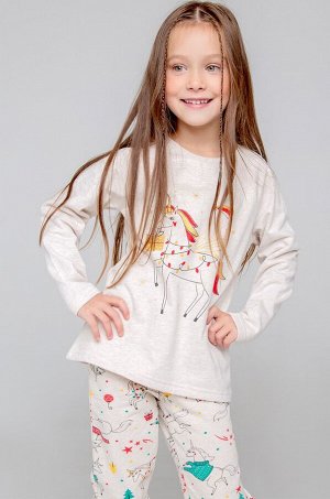 Crockid, Теплая пижама для девочки Crockid