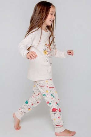 Crockid, Теплая пижама для девочки Crockid