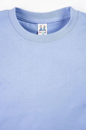 Голубая футболка детская
