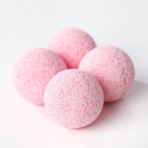 Набор «Ты совершенна»: бомбочки для ванн 4 шт х 40г, сочные ягоды