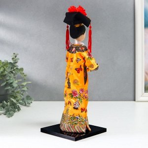 Кукла коллекционная "Китаянка в национальном платье" 32х12,5х12,5 см