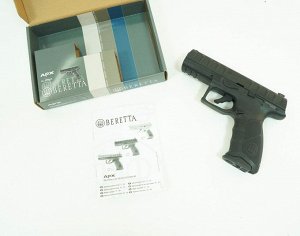 Пистолет пневм. Beretta APX (черный метал, пластик)