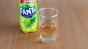Fanta Shine Muscat 410ml - Японская Фанта зеленый виноград Мускат