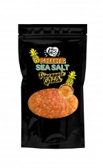 Морская мерцающая СОЛЬ-ШИММЕР ДЛЯ ВАННЫ «PINEAPPLE SPLASH» С АРОМАТОМ АНАНАСА, 250гр
