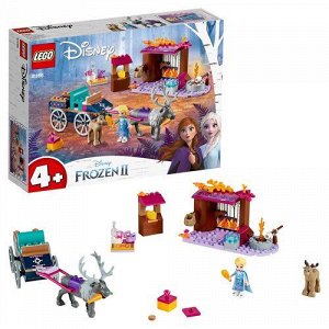 LEGO (Лего) Игрушка Princess Дорожные приключения Эльзы ,19*26*6 см