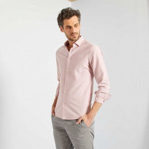 Рубашка Eco-conception из оксфорда - розовый