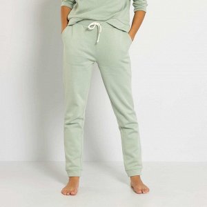 Пижамные брюки - зеленый пепельный