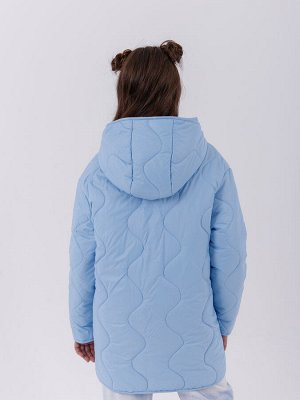 101623/1 (голубой) Пальто для девочки