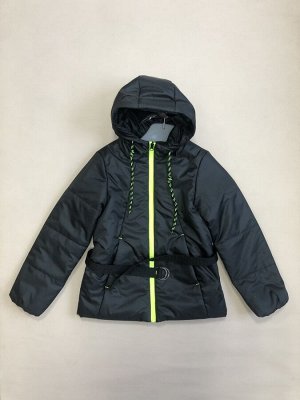 877-Д (черный) Куртка детская Рашель