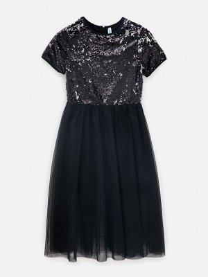 20210200557 (черный) Платье детское