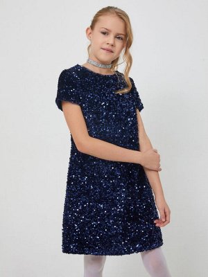 20210200556 (темно-синий) Платье детское