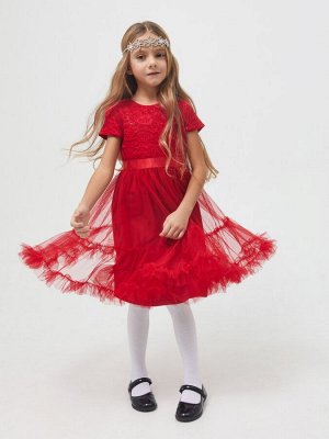 20220200643 (красный) Платье детское